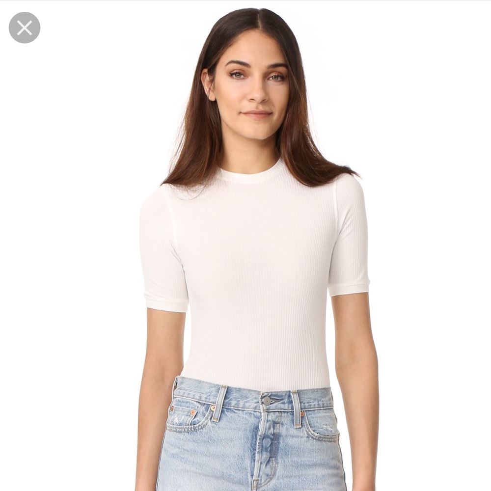 Capulet Short Sleeve Sandra Ribbed Bodysuit